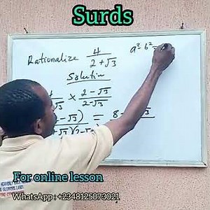 Rationalizing a surd#maths #basicproblems #education #algebra #maths