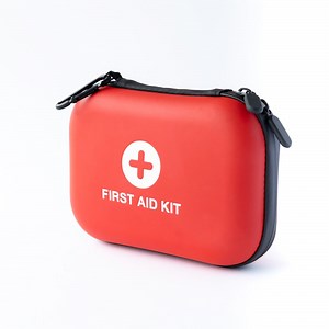 [Hot Item] Emergency Medical Red Portable Rescue First Aid Medical Kit Box
