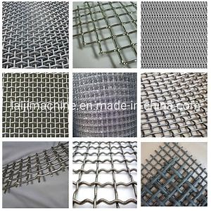 [Hot Item] Galvanized Wire Mesh Stainless Steel Wire Mesh Crimped Wire Mesh Weaving Machine for Vibrating Screen