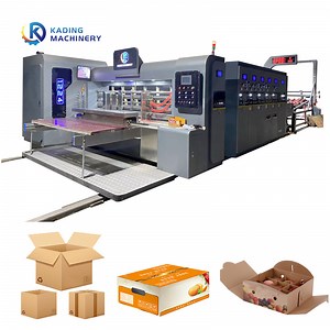 [Hot Item] Auto Corrugated Carton Boxes Rotary Printing Slotting Die Cutting Making Machine Slotter