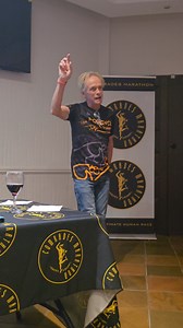 From the 9 time Comrades Marathon winner Bruce Fordyce to all the runners who will be lining up at the start of the #Comrades2024 on 9 June, this one is for you. Thank you to everyone who attended our Novice Seminar at Rand Athletic Club last night. Our next stop is Durbanville Athletic Club in Cape Town. #NoDoubt #Nakanjani #Comrades2024 | ComradesMarathon
