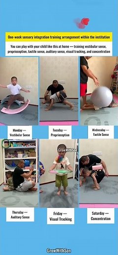 A full week of professional sensory training — now you can practice it at home with your child!