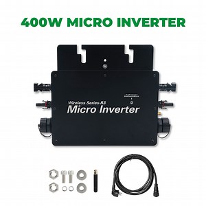 [Hot Item] Home Household Solar Power Photovoltaic Panel Micro Inverter 400W Roof Balcony Energy