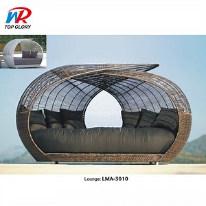 [Hot Item] Outdoor Rattan Beach Chairs/ Sunbed/ Lounger/Daybed