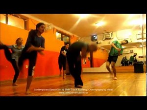 Contemporary Dance Class at DDA. A Meraz Choreography.