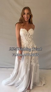 71 reactions · 11 shares | Florals for a spring wedding? Groundbreaking  Take your bridal look to new dimensions with 3D florals.  in bio to shop this trend. | David's Bridal | Facebook