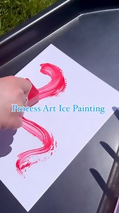 Process Art Ice Paints 流 This process art activity is a fun and...