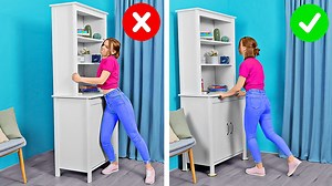 Smart moving hacks you definitely need to try. 💪 | 5-Minute Crafts Teens