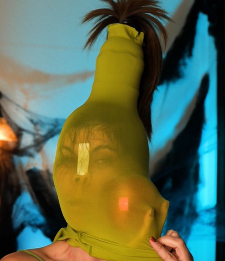 Making of a Grinch mask. It looks so realistic! | 5-Minute Crafts Family