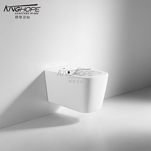 [Hot Item] Modern Sanitary Ware Female Wall-Hung Ceramic Women Bidet for Use with Toilet