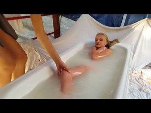 Focení ve vaně | Modelingový tábor 2017