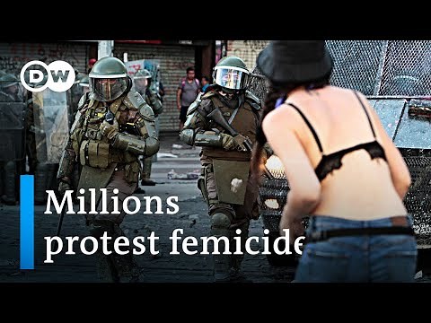 Record feminist marches in Latin America protest femicide | DW News