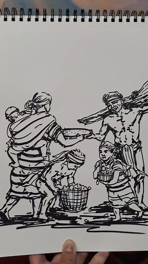 30 reactions | Sold going to Edmunton, Alberta, Canada. Thank you! Ibaloi Family ink Sketch. Ink on paper 13x17 inches #art #contemporaryart #artist #drawing #drawings #Benguet #Ifugao #Ibaloi | Igorot ARTizan | Facebook