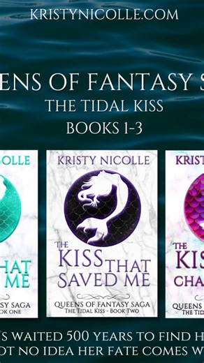 ✨Fantasy Romance POV✨: When your fated mate merman kisses you… and suddenly you wake up with a shimmering mermaid tail 🧜‍♀💫 💖TROPES every romance reader loves: 🧜‍♀ Fated Mates Romance 🧜‍♀ Forced Proximity Romantasy 🧜‍♀ He Falls First 🧜‍♀ Touch Her and Die 🧜‍♀ YA Fantasy Romance with a dash of spice 🧜‍♀ Possessive Alpha Cinnamon Roll Hero 🧜‍♀ Coming of Age Paranormal Romance 🌊 Dive into The Tidal Kiss Trilogy — a complete fantasy romance series FREE on Kindle Unlimited. Perfect for fan