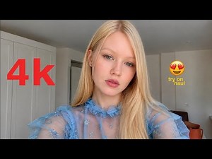 4K Micro mini string bikini & tiny bikini try On Haul See everything sheer Transparent Lingerie