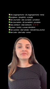 Cuvinte folositoare in lb. germana cu traducere in lb. romana și pronunție ❗️❗️❗️ | Campus limba germana-Rahela Weamer