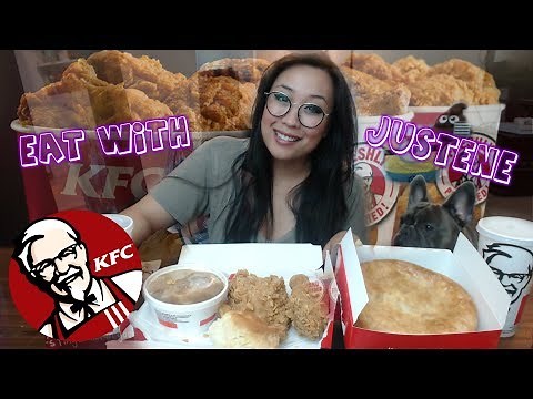 KFC Chicken Pot Pie + $5.95 Extra Crispy Fried Chicken meal | mukbang