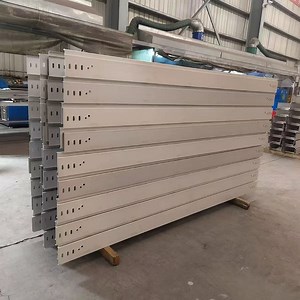 [Hot Item] Galvanized Bridge Source Manufacturers Cable Channel Box Lightweight Energy-Saving Outdoor Large Span Cable Routing Frame Galvanized Cable Tray