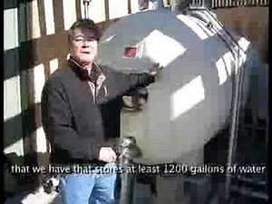 Solar AC Unit Employing Solar Absorption Chiller Technology