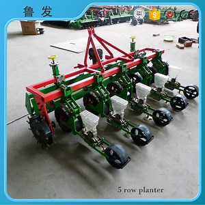 [Hot Item] Vegetable Seed Drill 5 6rows with Fertilizer for Four Wheels Tractor Vegetable Planter Seeder
