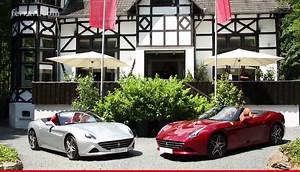 #Ferrari #CaliforniaT: our concept of elegance applied to a superb open-top grand tourer. | Ferrari