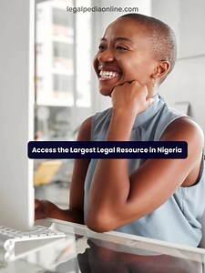 Looking for the ultimate legal resource in Nigeria? (emoji) Legalpedia gives you access to the largest and most comprehensive legal database in Nigeria. From Supreme Court rulings to case laws and statutes, everything you need is just a click away. Start practising smarter today! ✨ 📲 Click the link in our bio to explore the platform now! | Legalpedia