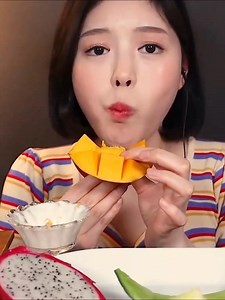 97K views · 1.6K reactions | Juicy fruit mukbang! [7306406759420300590] #cooking #tiktokfood #eati #mukbang #asmr #로제찜닭 #boki | Balyjing | Facebook