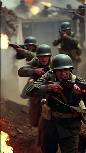 Real WW2 Combat | Soldiers Under Heavy Fire (Full Battle Scene)