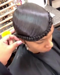 🤔How to wrap the braids swoop with ponytail?💋 | Elfin Hair
