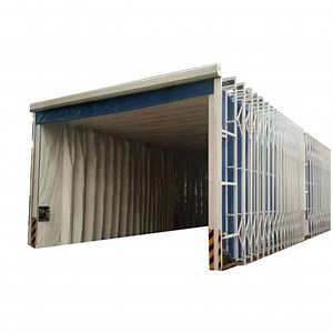 [Hot Item] Mobile Collapsible Retractable Spray Paint Booth for Portable Big Bus and Workpieces Ts-Ydpq