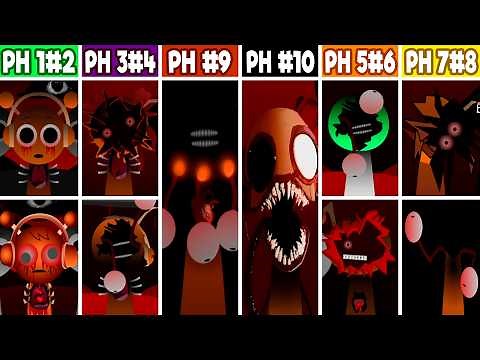 All 10 Phases in Incredibox Sprunki! From Phase 1 to Phase 10 | Incredibox - Sprunki