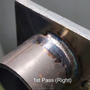 TIG welding 5F position practice for begginer #tigwelding #welder #welding #weldingcreativeandcrafts | Welding Creative & Crafts