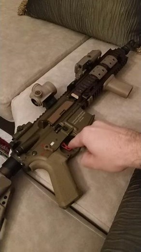 Airsoft Hk-416 A5 VFC Elite Force Umarex Gate titan 18:1