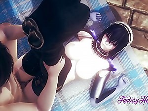 Fairy Tail Hentai 3D - Ultear Milkovich gets fucked and cum on her tits - Anime Porn Video