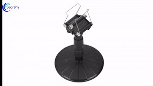 Professional Spray Painting Turntable Stand, Adjustable Height Model Painting Stand with Base, Rod & Clamp for Car, Tank, Airplane Models & DIY Hobbyists