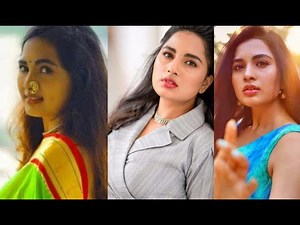 Gorgeous & Glamorous! Actress Srushti Dange Hot Navel Completion