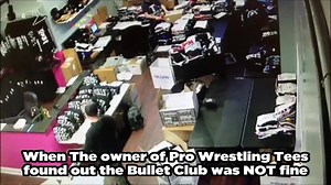 When the owner of ProWrestlingTees.com found out that the Bullet Club was NOT fine... | Pro Wrestling Tees