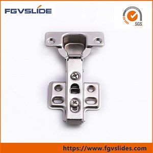 [Hot Item] Фурнитура для мебели Fgvslide, полное накладное крепление, скрытые петли для шкафов с никелевым покрытием для кухни