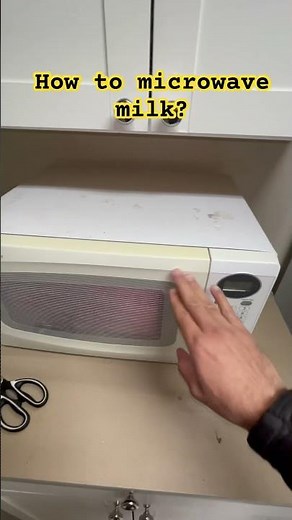 How to microwave milk