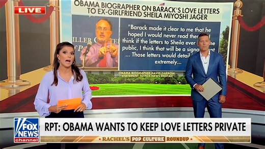 Pop Culture Roundup: Obama's Biographer Releases Shocking Info On His Homosexual Fantasies and Love Letters | Rachel Campos-Duffy