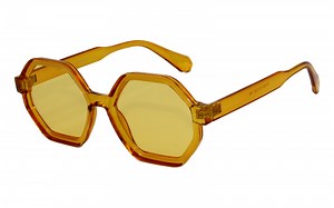 [Hot Item] Hotsell Modern Style Jelly Color with Irregular Transparent Frames Women Sunglasses