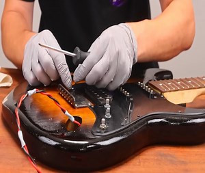 Extremely Rusty Fender Stratocaster Guitar Restoration | Alexander Brain | Facebook