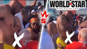 Spring Break On Cancun Got Wild... Old Ladies Toppin Off A Random Man At This Freak Off!