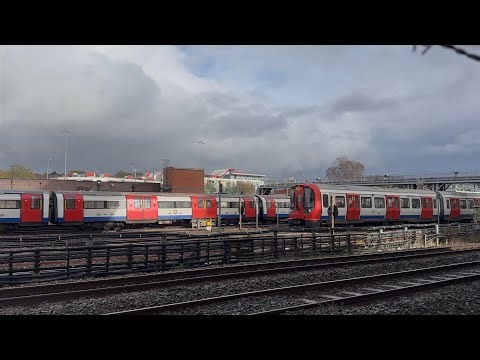 London Underground Jubilee & Metropolitan Lines Observations Behind Wembley Park Station (12.02.26)