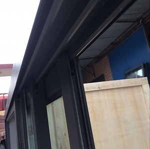 [Hot Item] Aluminum Double Glazed Glass Sliding Aluminum Frame Three Track Sliding Window Door