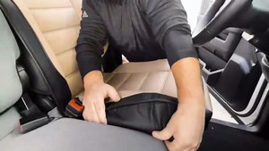 LPI Truck Heavy Duty Premium Truck Seat Covers for Front Seats, For Full-Size Truck SUV, Padded Seat Cover with Bottom Wrap-around, Front Seat Protector; Front & Rear Storage Pockets, Waterproof, 2 pc