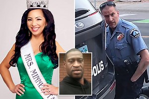 Pageant-winner wife of cop who 'murdered' George Floyd once wrote bad check
