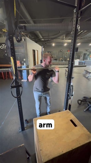 Barbell Front Rack Punch Through