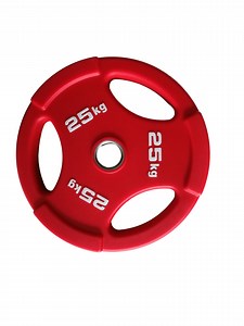 [Hot Item] Weight Plates Barbell Gym Training Rubber Coated Calibrated Weight Plates