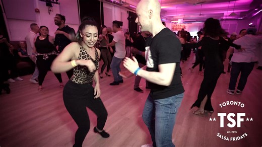 It's Friday, join us tonight for an awesome event with three dance lessons, Two Party Rooms and Three amazing DJs keeping you dancing all night long 😍 | Toronto Salsa Fridays